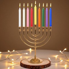 100 Pack 4 Inch Spell Candles, Colored Taper Candles for 4 inches, Multi-100