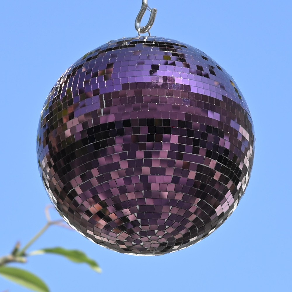 Yescom 12″ Large Disco Ball Mirror Big Hanging Glass for Party Events Wedding