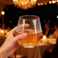 24 Pack Plastic Champagne Flutes Disposable Wine Glasses – 12 Hammered Diamond