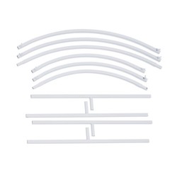 7.2ft Arch Wedding Stand Party Balloon Shelf Outdoor For Backdrop Rack Stand