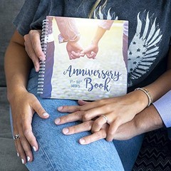 Wedding Anniversary Memory Book | A Hardcover Journal to Document