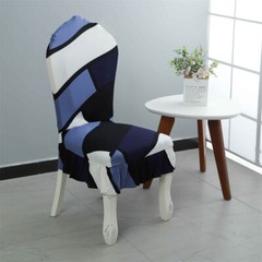 Chair Cover Ruffle Edge Home Spandex Dining Chair Cover Vintage Seat Cover