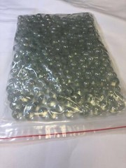 10 Lb Round Glass Marbles for Vase Filler Etc (Clear 0.65″ ~900PCs)