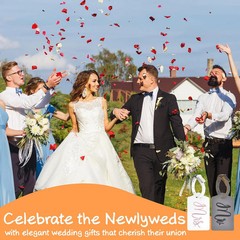 Mr and Mrs Tags, Wedding Gifts for Couples 2026, Personalized Engagement Gifts f