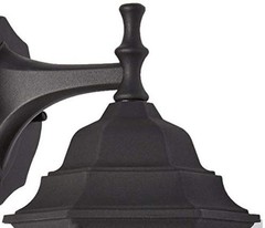 Westinghouse Lighting 6783100 One-Light, Textured Finish on Cast Aluminum Black