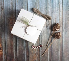 White Gift Boxes (Pack of) Size 8x8x4 Inches, Thick Paper Boxes with Lids, 10