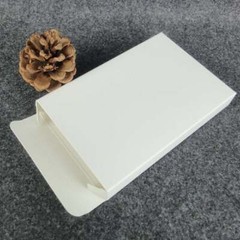 200x White Paper Thin Packaging Box Necklace Jewellery Photography Card Gift Box