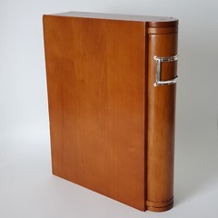 Lenox Wedding Promises Book Shelf Album Wood & Silver Tone for 160 Photos