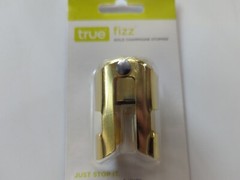 True Fizz: Gold Champagne Stopper, 7174…new