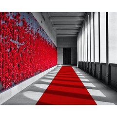 Red Carpet Runner for Party, 2.6X30 ft, 130 GSM Felt Non-Woven Fabric,