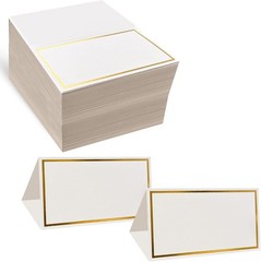 Place Cards Pack of 100 Premium Tent Name Place Cards for Table Setting with …
