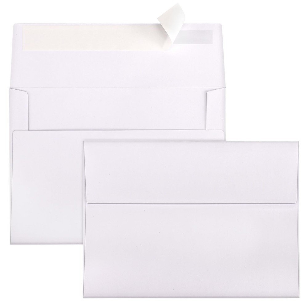 Outdoramic A4 Envelopes Self Seal 500 500 Pack (4.25 x 6.25 in), White