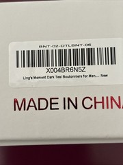 Ling’s Moment Boutonniere for Men, 6pcs Groom Groomsmen Boutonniere, Artificial