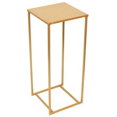 Gold Geometric Flower Stand Set of 3 – Elegant Wedding Decor Prop