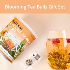 Blooming Tea Gift Set, 10 Unique Varieties Flowering Balls, VitalForest…