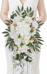 Luxurious Silk Flower Bouquet for Weddings – Versatile Decor for Special Events