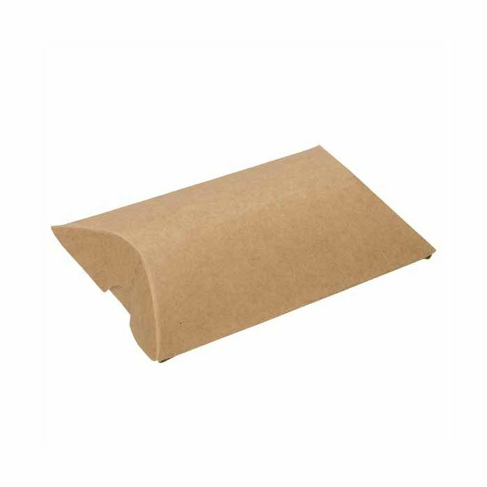 25 Qty Kraft Paper Pillow favor Box Wedding Party Favour Gift Candy Boxes