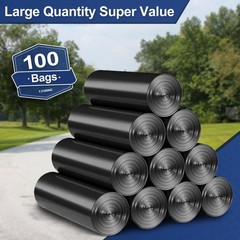 55-60 Gallon Trash Bags Heavy Duty 2.1 Mil – 39»x55» 100 Count Extra Thick …