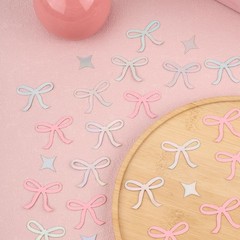 XIHIRCD Multicolor Confetti, Sequin, Bow & Star Shapes, 200pcs, Wedding Party