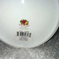 Royal Albert OCR Wedding Bride and Groom Porcelain Floral Wedding Figurine