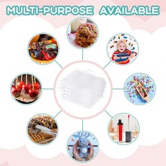 500 Pcs White Organza Drawstring Bags 3×4″ Jewelry Gift Pouches for Weddings & F