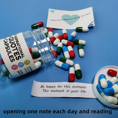 Inspirational Quotes in Capsules Gifts for Women Unique Self Care Positive Affir