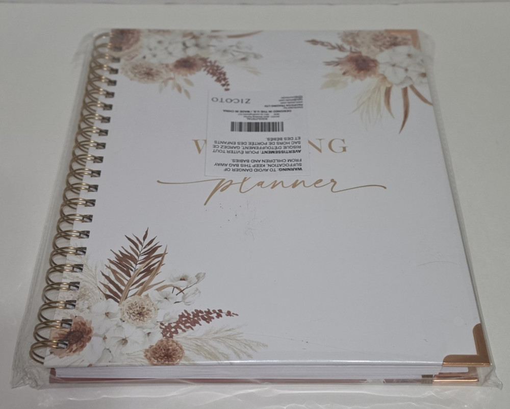 Wedding Planner Book and Organizer Zicoto