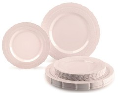 » OCCASIONS » 50 Plates Pack (25 Guests)-Extra Heavyweight Vintage Wedding Di…