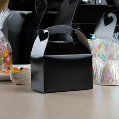 Bio Tek 4 X 2.5 X 2.5 Inch Gable Boxes for Party Favors, 25 Attractive Gift Boxe
