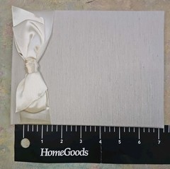 CR Gibson Wedding Guest Book Space for 600 Entries Ivory With Bow NEW White