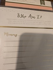 The Who Am I? Bridal Shower Game by Best Day Ever ~ 30 Count ~NEW