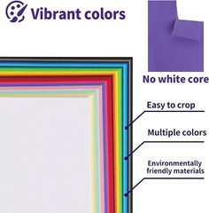 60 Sheets Textured Colored Cardstock – 8.5 x 11.0 x in, 30 Colors