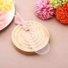 10Pcs 3.54 x 1.77 Inch Arched Acrylic Name Cards, Frosted