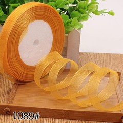 12mm Organza Ribbon 45m Roll Diy Gift Wrapping Wedding Party Craft Ribbon