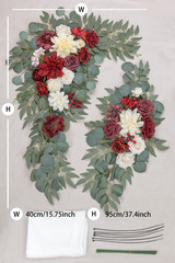 Floral Arch Drapes Kit (3 Pack) for Weddings & Parties – Elegant Decor