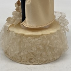 VTG 1959 Wedding Cake Topper; Bride & Groom Coast Novelty Manufacturing Co. USA!