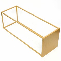 Gold Metal Tabletop Flower Stand – 70CM Elegant Wedding Centerpiece