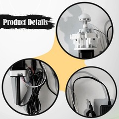 Simulation Flower Opener Plastic Motorized Artificial Flowers Decoration Moving