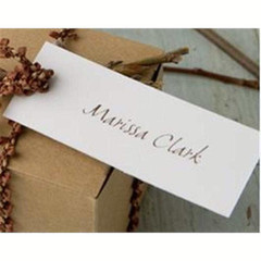 GARTNER STUDIOS Printable White FAVOR TAGS – 40 pc