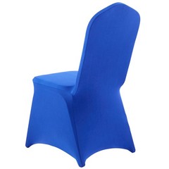 Uimoso 50PCS Royal Blue Stretch Spandex Chair Covers for Events and Parties