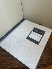 NOS Vintage Hallmark Keepsake Photo Album Paisley 90s Design – SEALED