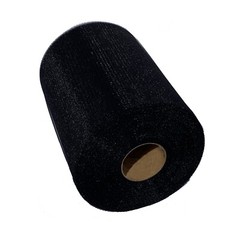 Black Tulle Wedding Reception Decor – 6″ x 100 Yards, Halloween, Wedding, DIY