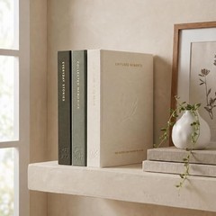 Set of 3 Linen Photo Albums – Safely Holds 4×6 Pictures