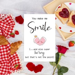 Naughty Anniversary Card for Husband Wife, Humorous Anniversary Card for Boyf…