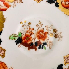 Royal Albert Gladiola Teacup and Saucer – Avon Shape, Crown China, 1950s Floral