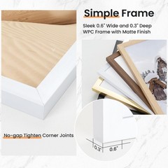 Venusmiles 8×10 Picture Frame, Display 8×10 Photo Frames – High Definition Pl…