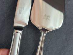 Mikasa Classico Satin Stainless Steel Dessert Set Pie Server & Cake Knife