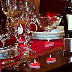 50 Pack Heart Shaped Unscented Tea Lights Candles – Smokeless Tealight Red