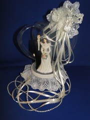 New Wilton Designer Series «I Do» black tux, Wedding Cake Top # 0101-1779