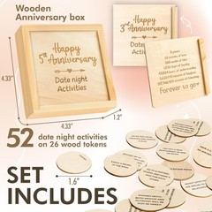 STOFINITY 5 Year Anniversary 4.33 x x 1.2 inches, 5 Date Idea